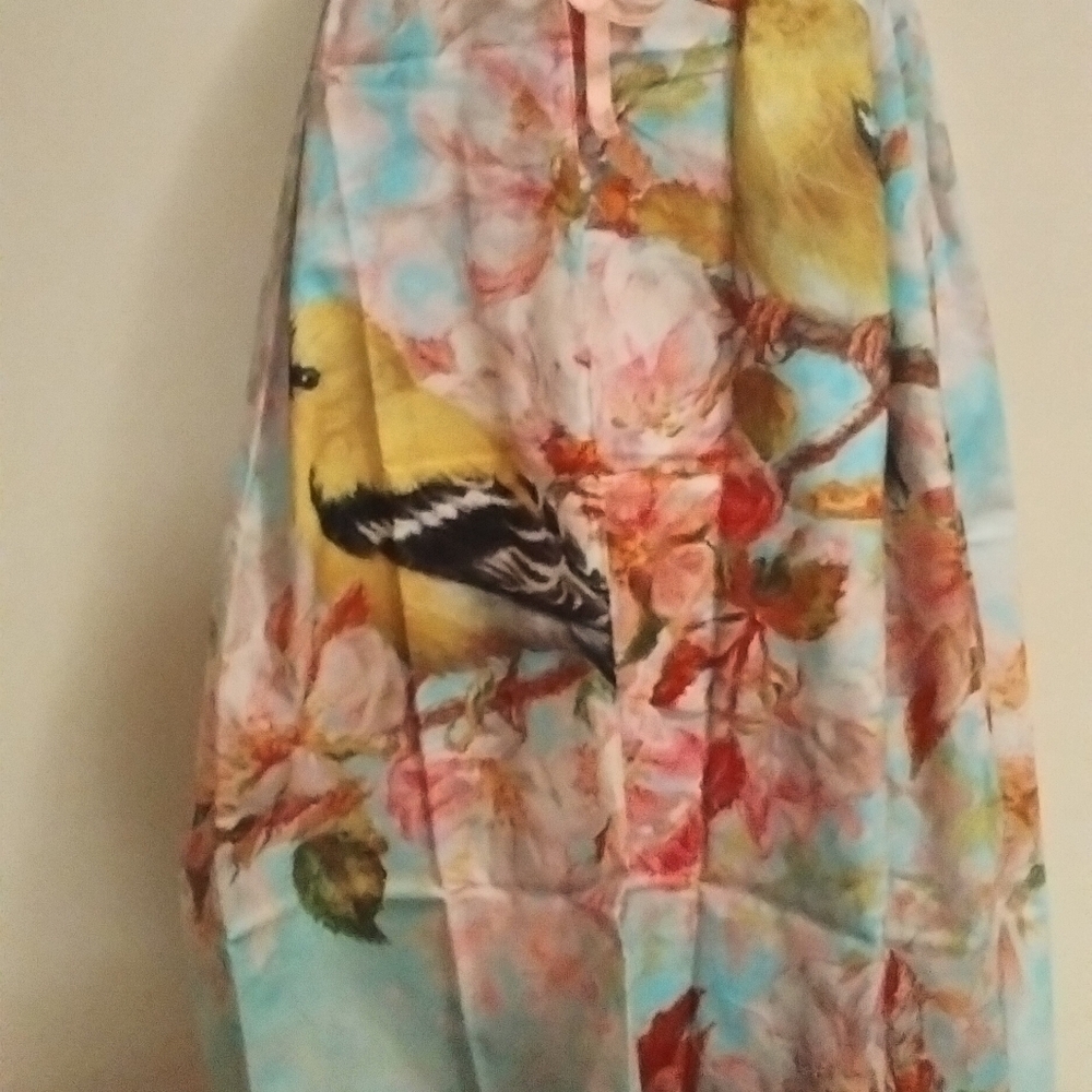 Springtime Birds Two-piece Pants Set - Picture 4 of 8